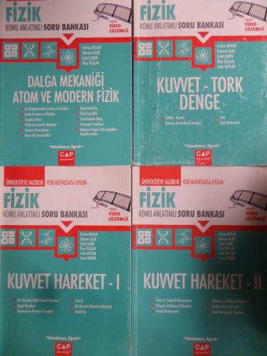 Üniversiteye Hazırlık Fizik Konu Anlatımlı Soru Bankası / 4 Adet Ferha