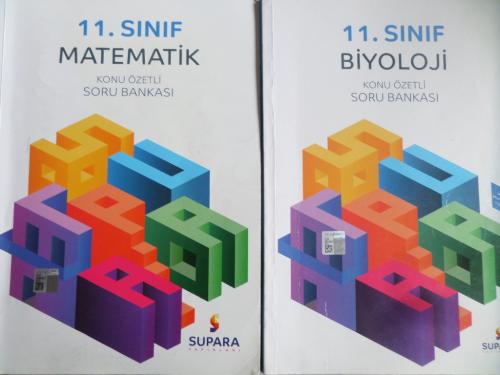 11. Sınıf Matematik + Biyoloji Konu Özetli Soru Bankası / 2 Kitap