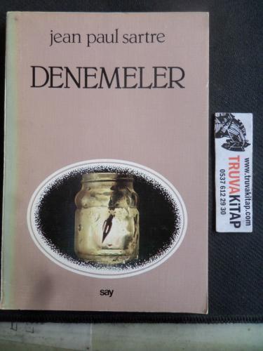 Denemeler Jean Paul Sartre