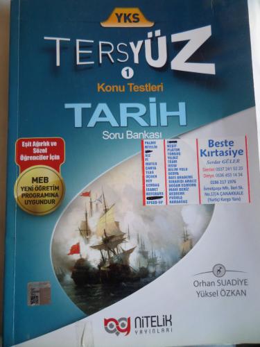 YKS Tersyüz 1 Konu Testleri Tarih Soru Bankası