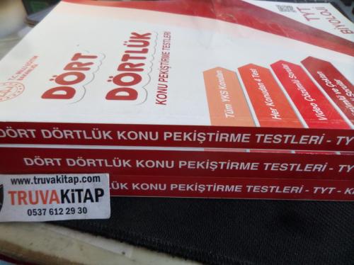 Dört Dörtlük Konu Pekiştirme Testleri / 3 Adet