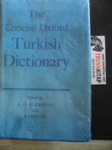 The Concise Oxford Turkish Dictionary