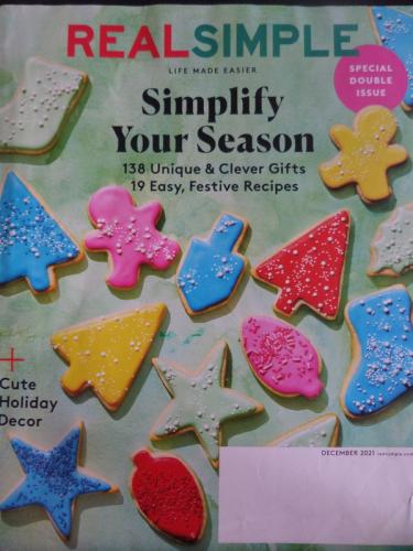 Real Simple 2021 / December