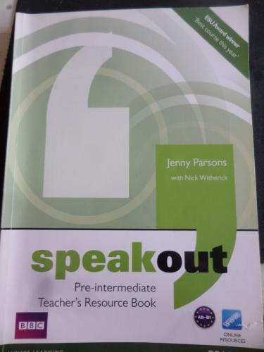 Speakout Pre-intermediate Teacher's Resource Book Jenny Parsons