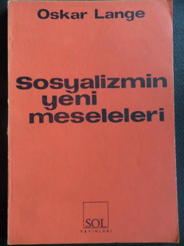 Sosyalizmin Yeni Meseleleri Oskar Lange