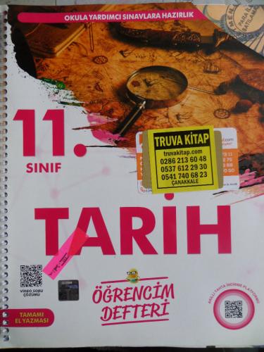 11. Sınıf Tarih Öğrencim Defteri