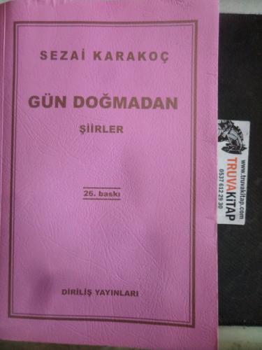 Gün Doğmadan
