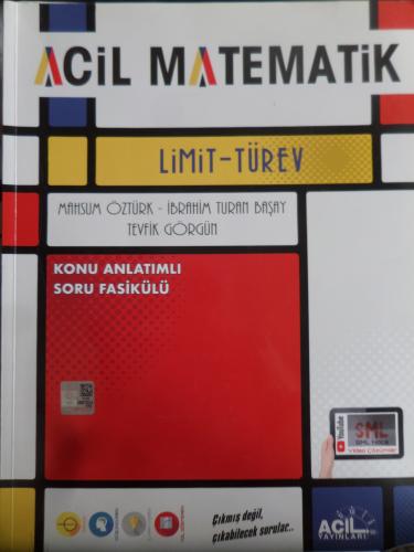 Acil Matematik Limit - Türev Konu Anlatımlı Soru Fasikülü