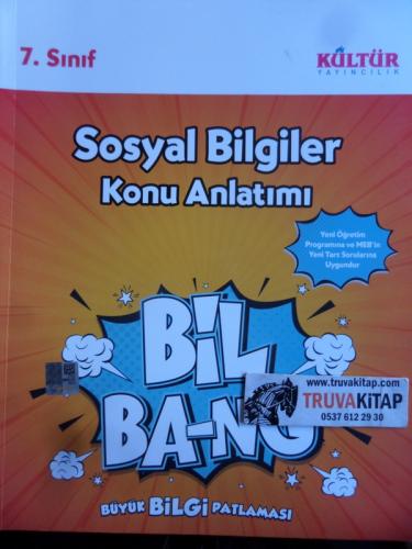 7. Sınıf Sosyal Bilgiler Konu Anlatımlı - Büyük Bilgi Patlaması