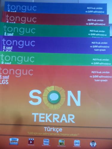 8. Sınıf Tonguç Son Tekrar / 6 Adet