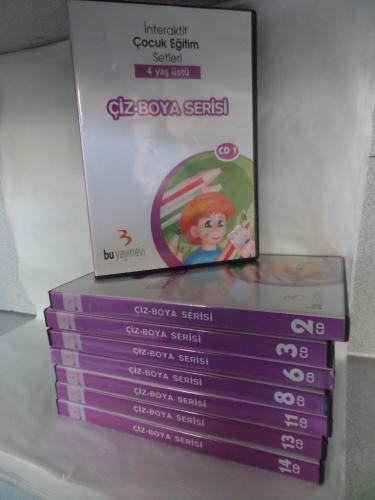 Çiz-Boya Serisi / 8 Adet CD