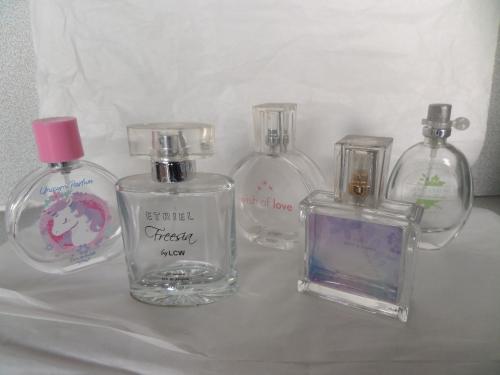 Parfüm Şişesi Muhtelif / 5 Adet (Boş)