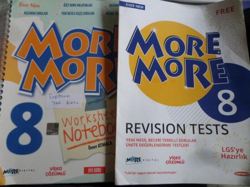 More More 8 Worksheets Notebook