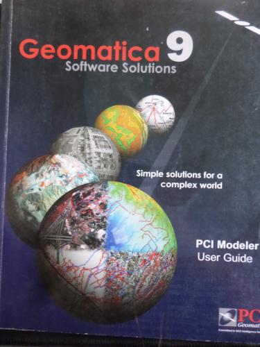 Geomatica 9 PCI Modeler User Guide