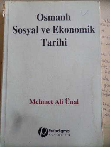 Osmanlı Sosyal ve Ekonomik Tarihi Mehmet Ali Ünal
