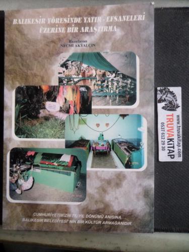 Balıkesir Yöresinde Yatır - Efsaneleri Üzerine Bir Araştırma