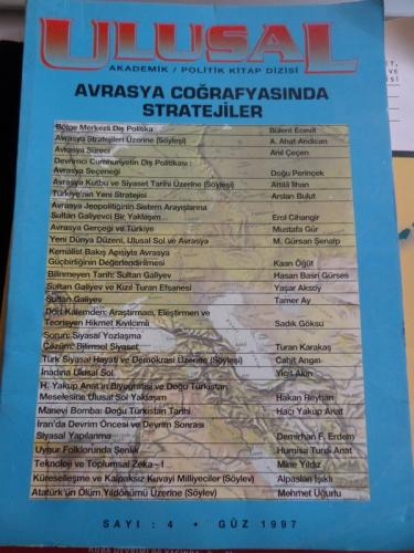 Ulusal 1997 / 4 - Avrasya Coğrafyasında Stratejiler