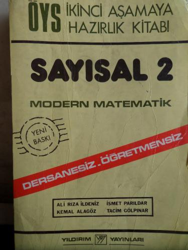 ÖYS Sayısal 2 Modern Matematik Ali Rıza İldeniz
