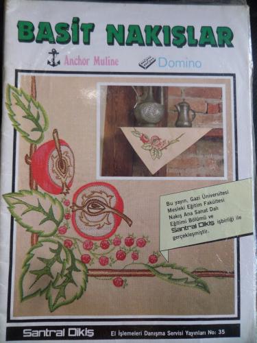 Anchor Muline Basit Nakışlar / No: 35 (Paftasız)