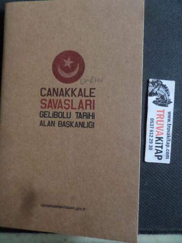 Çanakkale Savaşları Gelibolu Tarihi Alan Başkanlığı Defter