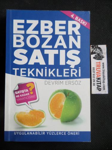Ezber Bozan Satış Teknikleri