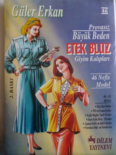 Güler Erkan No 46 - Provasız Büyük Beden Etek Bluz Giyim Kalıpları
