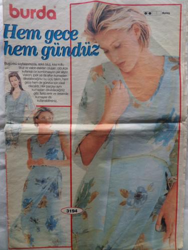 Burda 3194 - Hem Gündüz Hem Gündüz