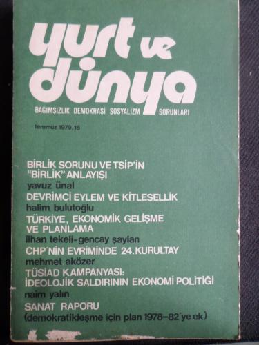 Yurt ve Dünya 1979 / 16