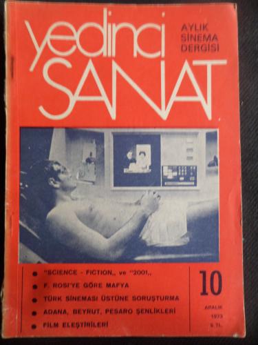 Yedinci Sanat Aylık Sinema Dergisi 1973 / 10