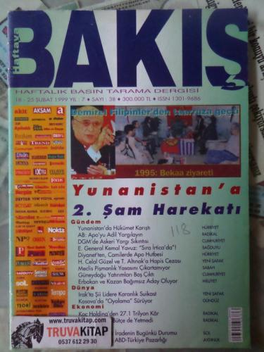 Haftaya Bakış 1999 / 38 - Yunanistan'a 2. Şam Harekatı