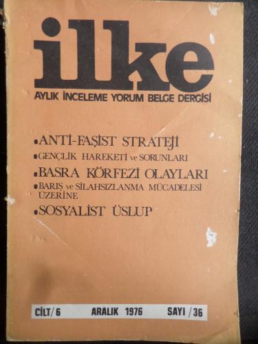 İlke Dergisi 1976 / 36