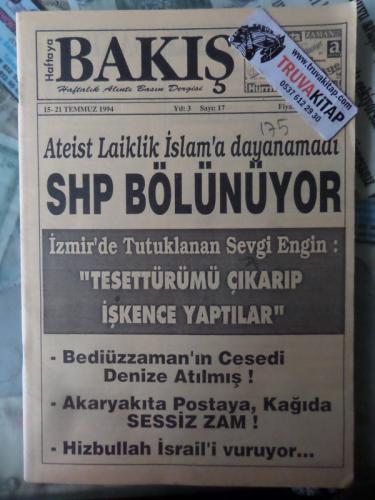 Haftaya Bakış 1994 / 17 - Ateist Laiklik İslam'a Dayanamadı