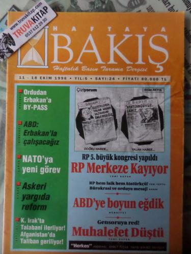 Haftaya Bakış 1996 / 24 - RP Merkeze Kayıyor