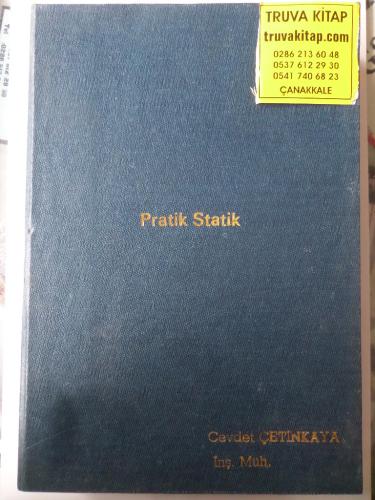 Pratik Statik - Cros Steinman ve Kanı Metotları