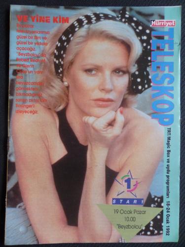 Hürriyet Teleskop Dergisi 1992 / 18-24 Ocak - Ve Yine Kim