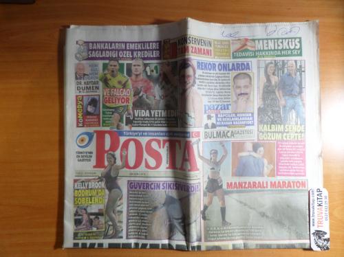 Posta Gazetesi 1 Eylül 2019 Pazar - İki Tekerde Üç Hayat Söndü