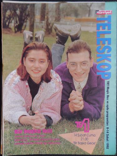 Hürriyet Teleskop Dergisi 1992 / 8-14 Şubat - Bir Başka İkili