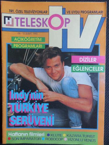 Hürriyet Teleskop Dergisi 1993 / 6-12 Şubat - İndy'nin Türkiye Serüven