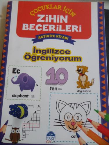 Çocuklar İçin Zİhin Becerileri AKtivite Kitabı İngilizce Öğreniyorum