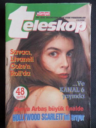 Hürriyet Teleskop Dergisi / 3-9 Ekim - Derya Arbaş Büyük Finalde