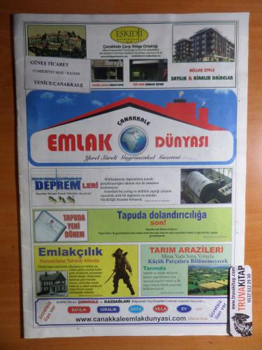 Çanakkale Emlak Dünyası - Tapuda Dolandırıcılığa Son!