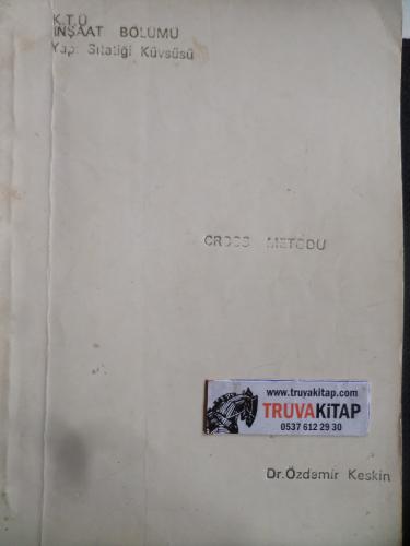 Cross Metodu - Yapı Statiği II