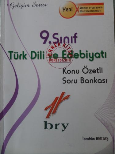 9. Sınıf Türk Dili ve Edebiyatı Konu Özetli Soru Bankası İbrahim Bekta
