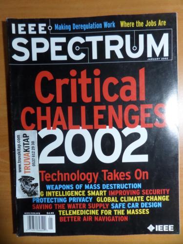 Spectrum / January 2002 - Critical Challenges 2002