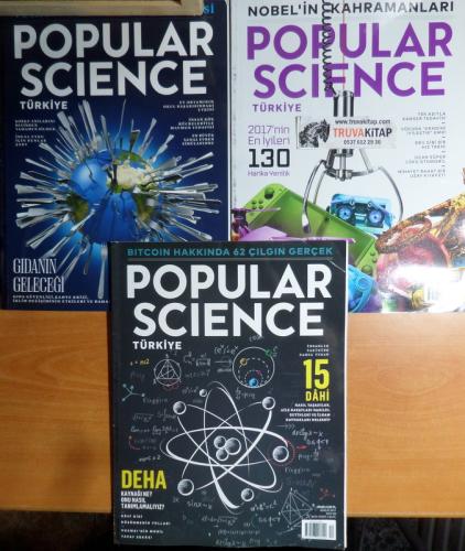 Popular Science 2017 / 66-67-68 (Üç Dergi)