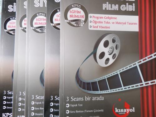 KPSS Eğitim Bilimleri Siyah Beyaz Film Gibi / 5 Adet