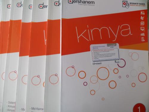 Dershanem Kimya İnteraktif Fasikülleri / 8 Adet