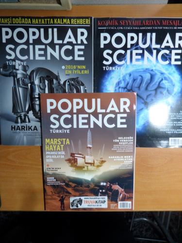 Popular Science 2016 / 54-55-56 (Üç Dergi)