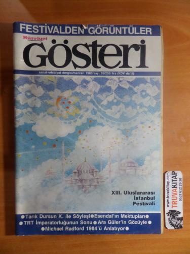 Gösteri Sanat Edebiyat Dergisi 1985 / 55 - XIII. Uluslararası İstanbul