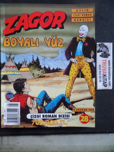 Zagor 28 Boyalı Yüz